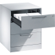 C+P Karteischrank 146274322S10052 A5 quer 3Schübe 2bhg lgr/lgr,***