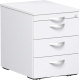 Geramöbel Rollcontainer Flex S-530151-WW 438x565x600mm weiß,***