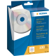 HERMA CD/DVD Hülle 1140 12,4x12,4cm weiß 100 St./Pack.,***