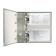 Leitz Doppelordner 10920000 2xDIN A5 quer 75mm Pappe schwarz,***