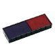 COLOP Stempelkissen E/12/S2 blau/rot,***
