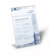 DURABLE Präsentationsständer 859619 A4 Acryl transparent,***