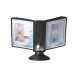 DURABLE Sichttafelständer SHERPA motion 10 558701 DIN A4 schwarz, - 9558701