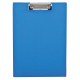Klemmbrett 23,6x32,1cm Klemme silber Polypropylen blau,***