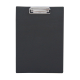 Klemmbrett DIN A4 Polystyrol schwarz,***
