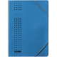 ELBA Eckspanner chic 400010053 DIN A4 150Bl. Karton blau,***