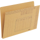 Leitz Einstellmappe 24370000 Bodenfalte 24mm natronbraun,***