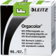 Leitz Buchstabensignal Orgacolor 66151000 F grün 250 St./Pack.,***