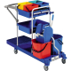 FILMOP Reinigungswagen Morgan MP3010A 4x6l 2x15l Presse,***