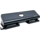 RAPESCO Doppellocher 720 1054 20Blatt 4fach-Lochung schwarz,***