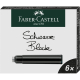 Faber-Castell Tintenpatronen 185507 Standard schwarz 6 St./Pack,***