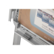 magnetoplan Kundenstopper SP 00017 89,8x149cm DIN A0 silber,***