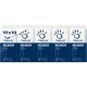 Papernet Papiertaschentücher 40261 10x10 St.,***
