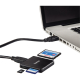 Hama Kartenleser 00124156 SD/microSD/CF USB 3.0 schwarz,***
