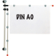 MAUL Planhalter Wand 6253084 2 Aluschwenkarme je 3 Magnetclips,***