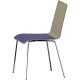 NowyStyl Besucherstuhl Cafe VII 4Fuß Sitzpolster ch/bl,***