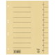 Bene Trennblatt 97300GE A4 Karton gelb 100 St./Pack.,***