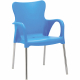 BEST Stapelsessel Maui 94140226 silber/blau 4St.,***