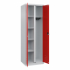 C+P Garderobenschrank Classic PLUS 2Abteile 1850x600x500mm l.gr/rt,***