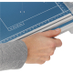 DAHLE Hebelschneider 00502-20043 175x420mm DIN A4 8Bl. Metall blau,***