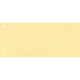 Trennstreifen 10,5x24cm Karton gelb 100 St./Pack.,