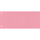 Trennstreifen 10,5x24cm Karton rosa 100 St./Pack.,***