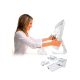 DURABLE Einsteckschild BADGEMAKER 145302 75x40mm weiß 240 St./Pack.,