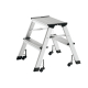 ALCO Trittleiter 898 2-stufig klappbar aluminium,***
