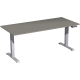 Geramöbel Tisch Elevate Basic 1800x800x730-1230mm si/on,***