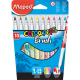Maped Pinselfilzstift Color Peps Brush 848010 sort. 10St.,***