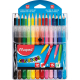 Maped Filzstift/Buntstift Color Peps 897412 sort. 12+15St.,***