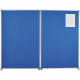magnetoplan Raumteiler 1103803 125x180x35cm blau,***