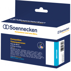 Soennecken Tintenpatrone 84114 wie Brother LC900 5 St./Pack.,