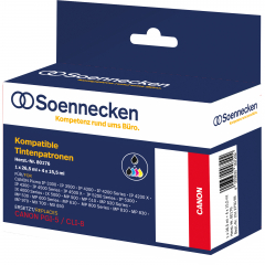 Soennecken Tintenpatrone 80176 wie Canon PGI5/CLI8 5 St./Pack.,