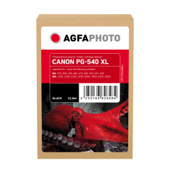 AgfaPhoto Tintenpatrone APCPG540BXL wie Canon PG540XL sw,