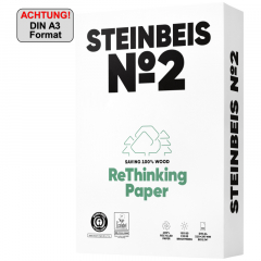 Steinbeis Kopierpapier No.2 ISO 80 K1501666080B A3 500Bl.,