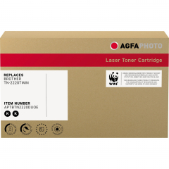 AgfaPhoto Toner APTBTN2220DUOE wie Brother TN-2220TWIN sw 2St.,