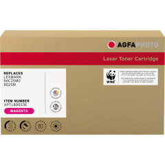 AgfaPhoto Toner APTL800S3E wie Lexmark 80C2SM0 802SM magenta,