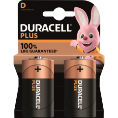 DURACELL Batterie Plus Mono D LR20 141988 1,5V 2 St./Pack.,