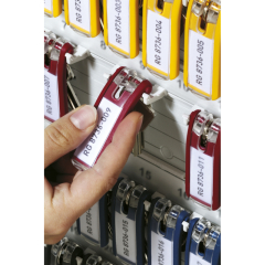 DURABLE Schlüsselanhänger KEY CLIP 195700 sortiert 6 St./Pack.,