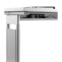 Geramöbel Schreibtisch Flex rechts S-617305-AS C-Fuß ah/si,