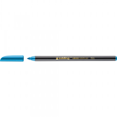 edding Fasermaler 1200 metallic colourpen 4-1200073 1-3mm blau,