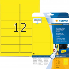 HERMA Signaletikett 8029 99,1x42,3mm gelb 300 St./Pack.,