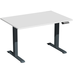 Geramöbel Tisch Elevate Basic 1200x800x730-1230mm an/lgr,