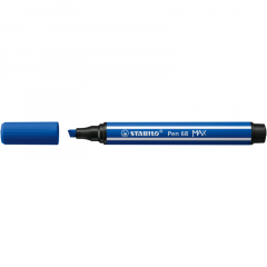 STABILO Filzstift Pen 68 MAX 768/32 1+5mm mittelblau,