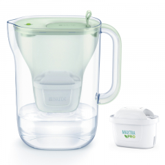 BRITA Wasserfilter Style eco 128012 2,4l inkl. MX PRO hellgrün,