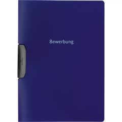 DURABLE Bewerbungsmappe DURASWING JOB 228907 A4 30Bl. d.blau,