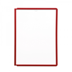 DURABLE Sichttafel SHERPA Panel 560603 DIN A4 PP rot,