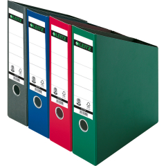 Leitz Stehsammler 24230035 DIN A4 76mm Hartpappe RC blau,