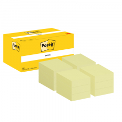 Post-it Haftnotiz Notes 653 38x51mm ge 12x100Bl,